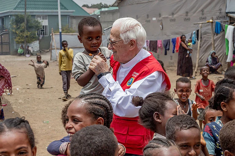 Padre Ángel en Etiopía